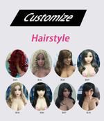 Free shipping 5ft7'' huge giant breasts tpe silicone sex dolls real for man sex by AutomaticWoman